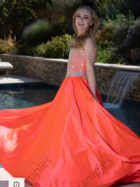 Johnathan Kayne (sugar kayne) coral gown